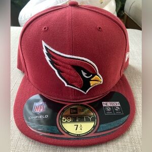 Arizona Cardinals NFL New Era Fitted Hat Size 7 3/4 Brand New